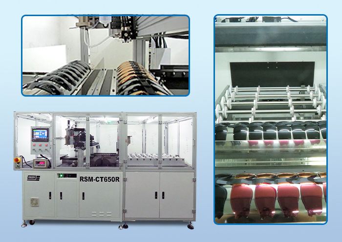 曲面防眩光AG噴塗機(jī)特寫